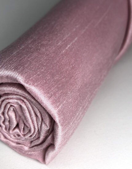 Pink African Raw Silk Scarf