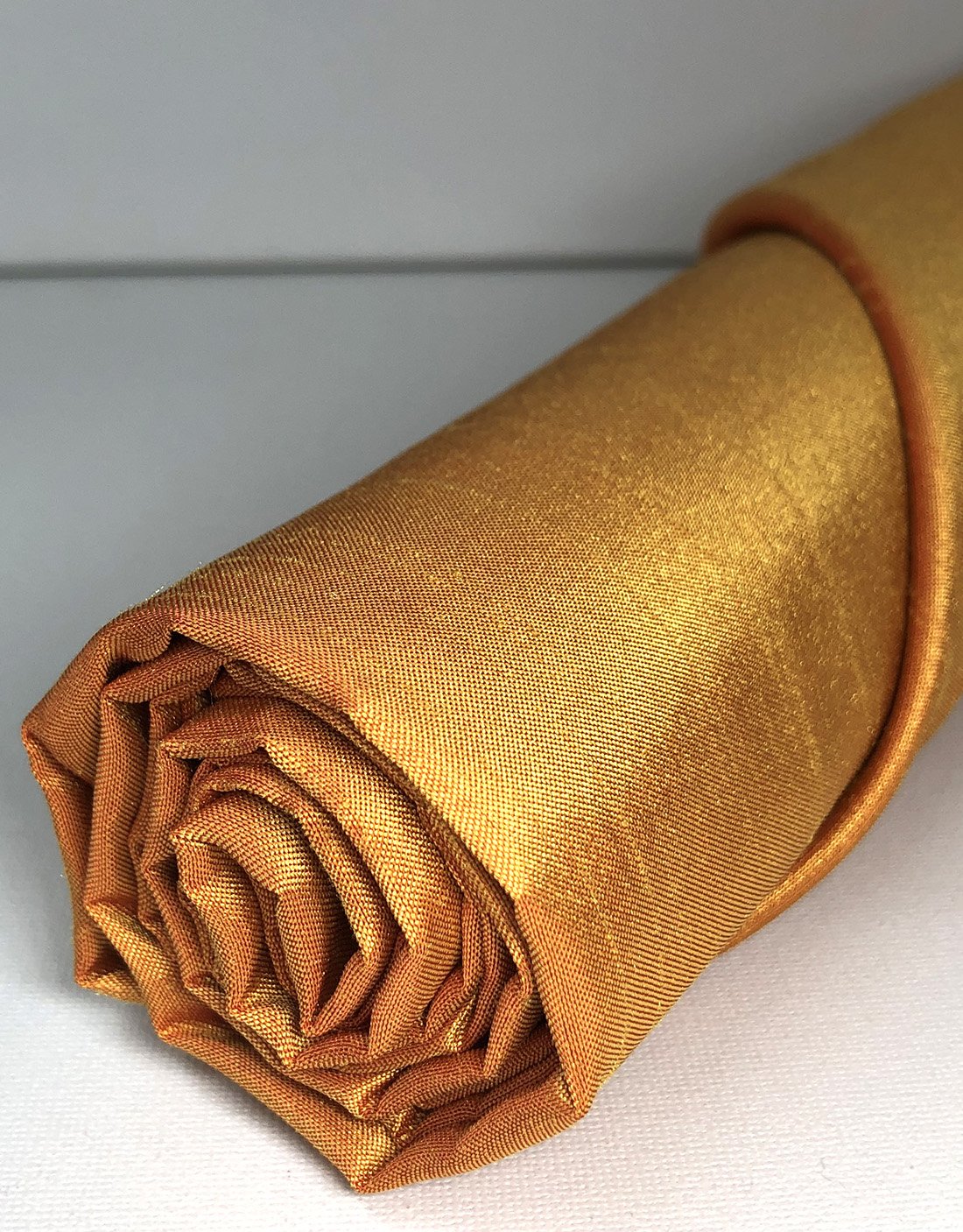 Yellow Gold African Raw Silk Scarf (Copy)