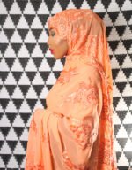 Neha Orange Light Maxi Mayafi