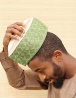 (Size: 21") Tahir Green White Hula