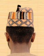 (Size: 22") Jalil Orange Grey Hula - Image 2