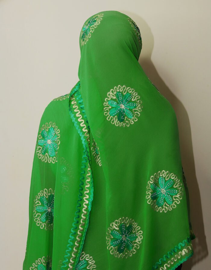 Fareda Green Light Maxi Mayafi