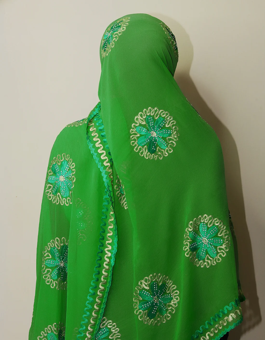 Fareda Green Light Maxi Mayafi