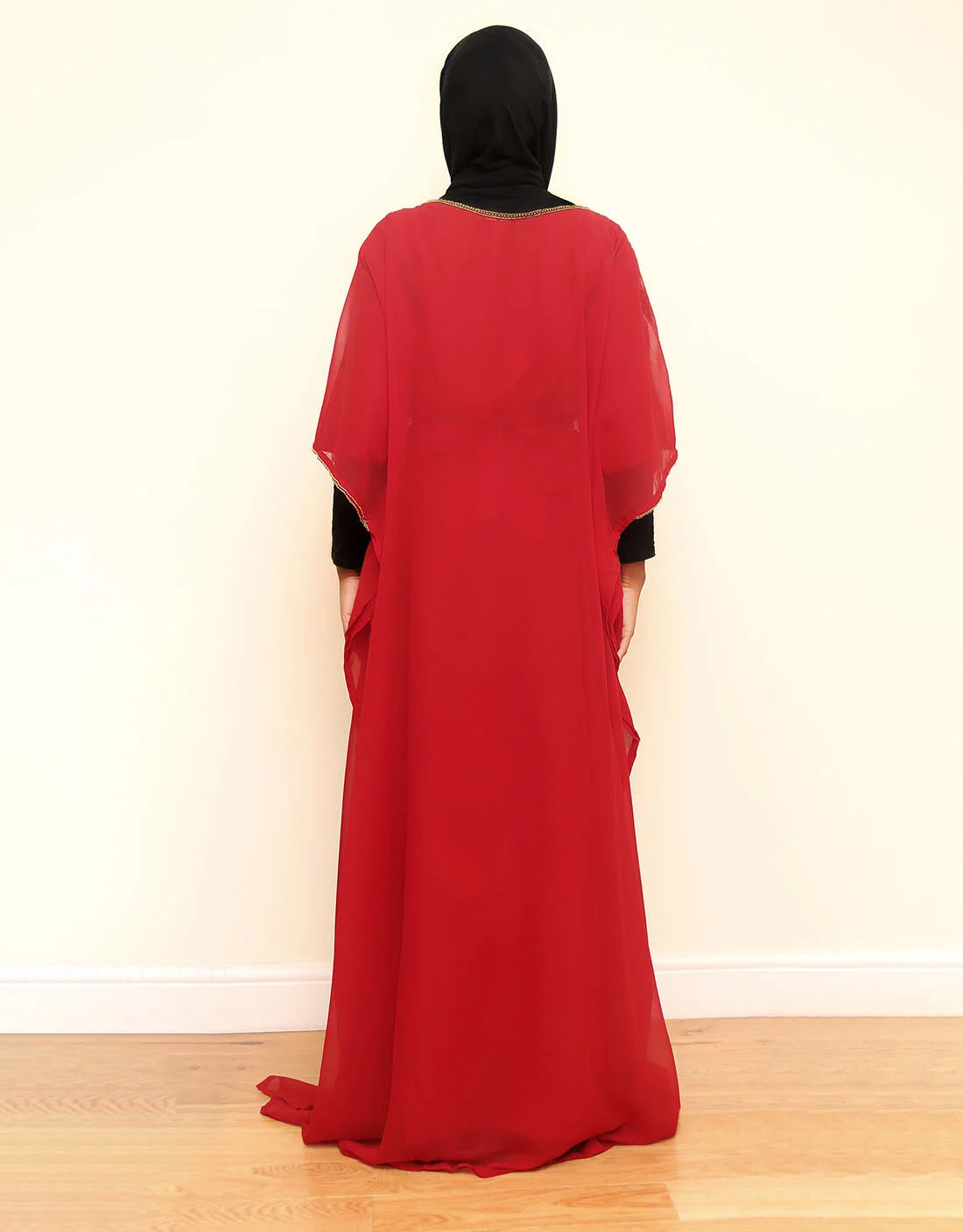 Awa Red Kaftan - Image 2