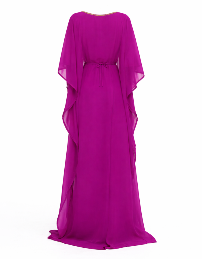 Fozia Pink Kaftan - Image 2