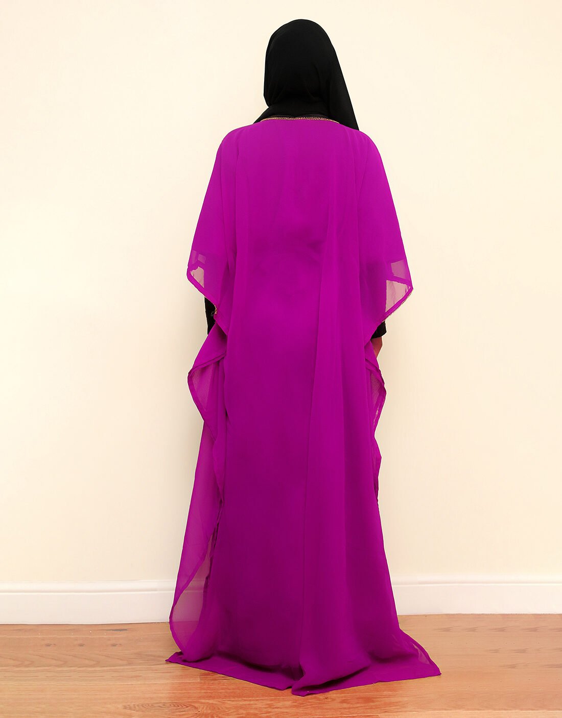 Fozia Pink Kaftan - Image 2