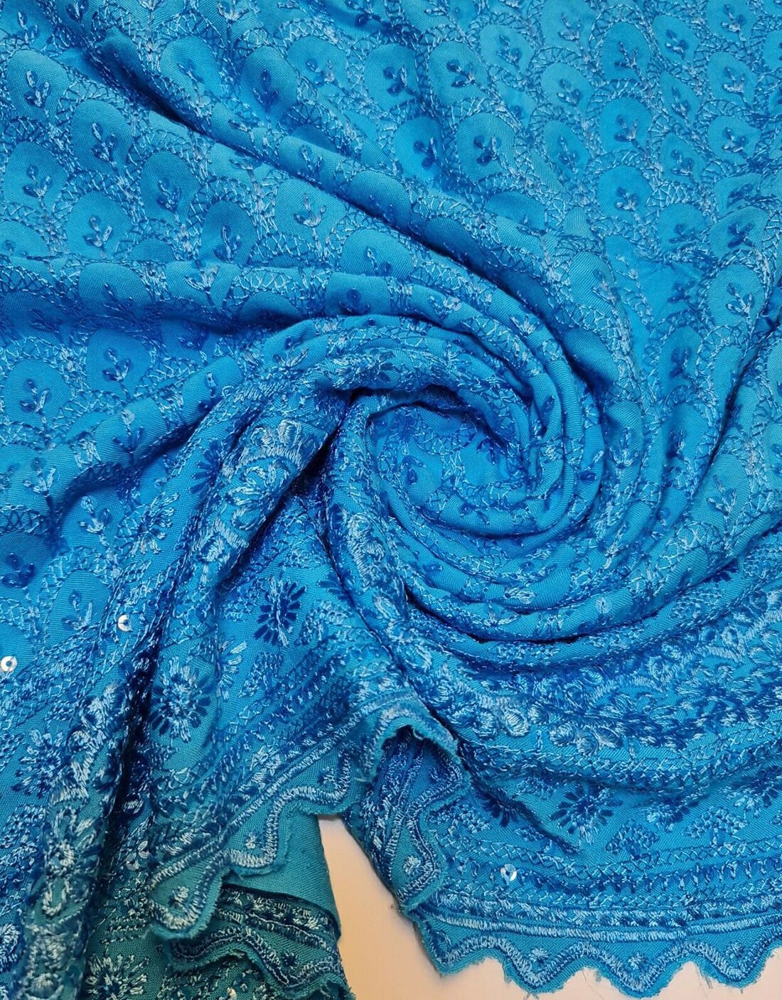 Duwani Blue Thick Toub - Image 3