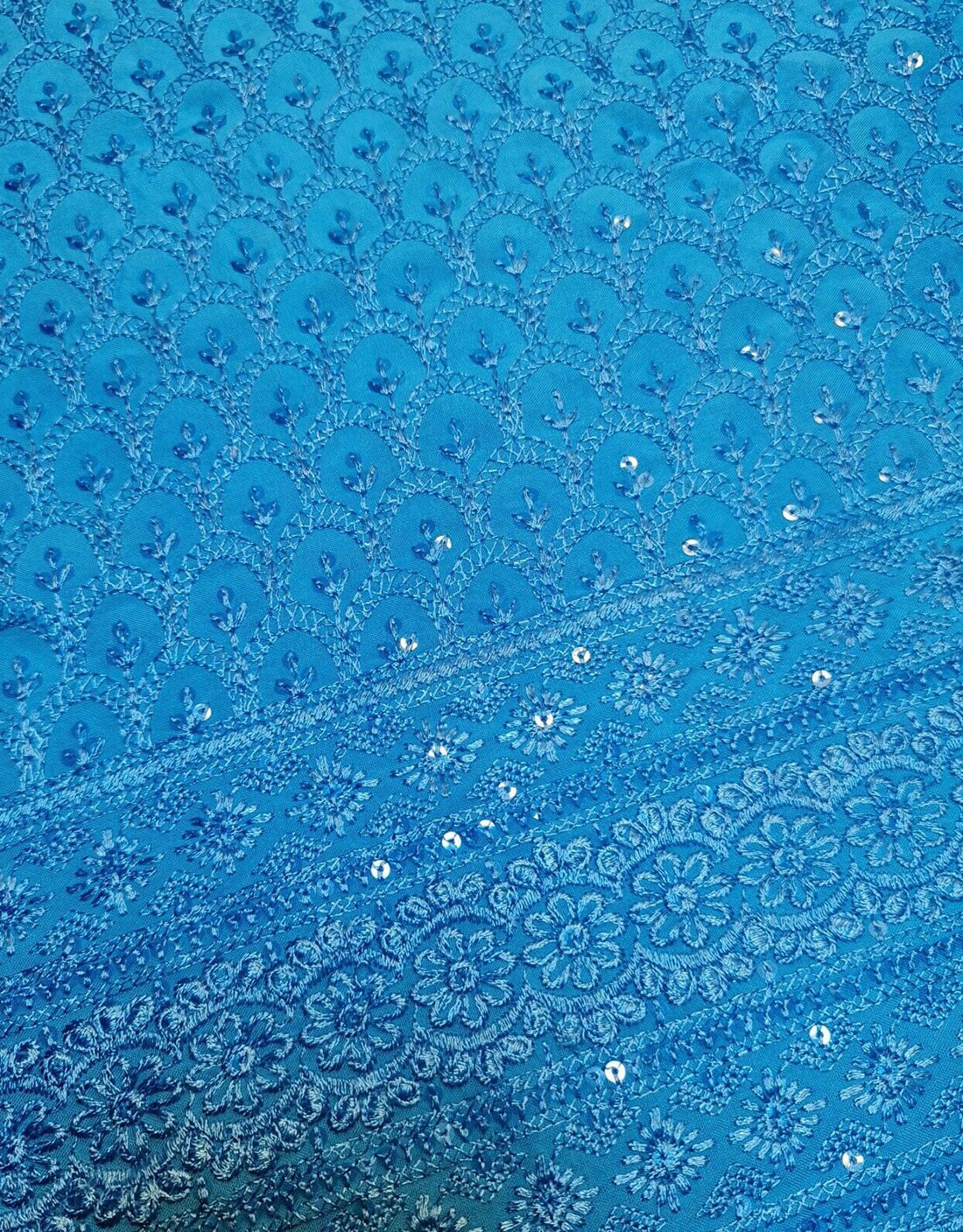 Duwani Blue Thick Toub - Image 4