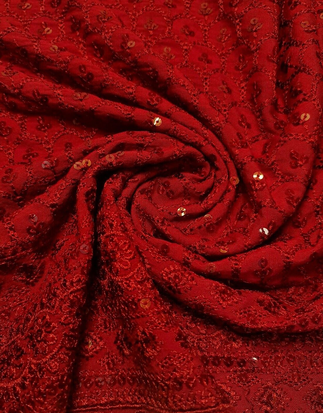 Muneera Red Thick Toub - Image 3