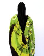 Aarya Green Tie Dye Toub - Image 3