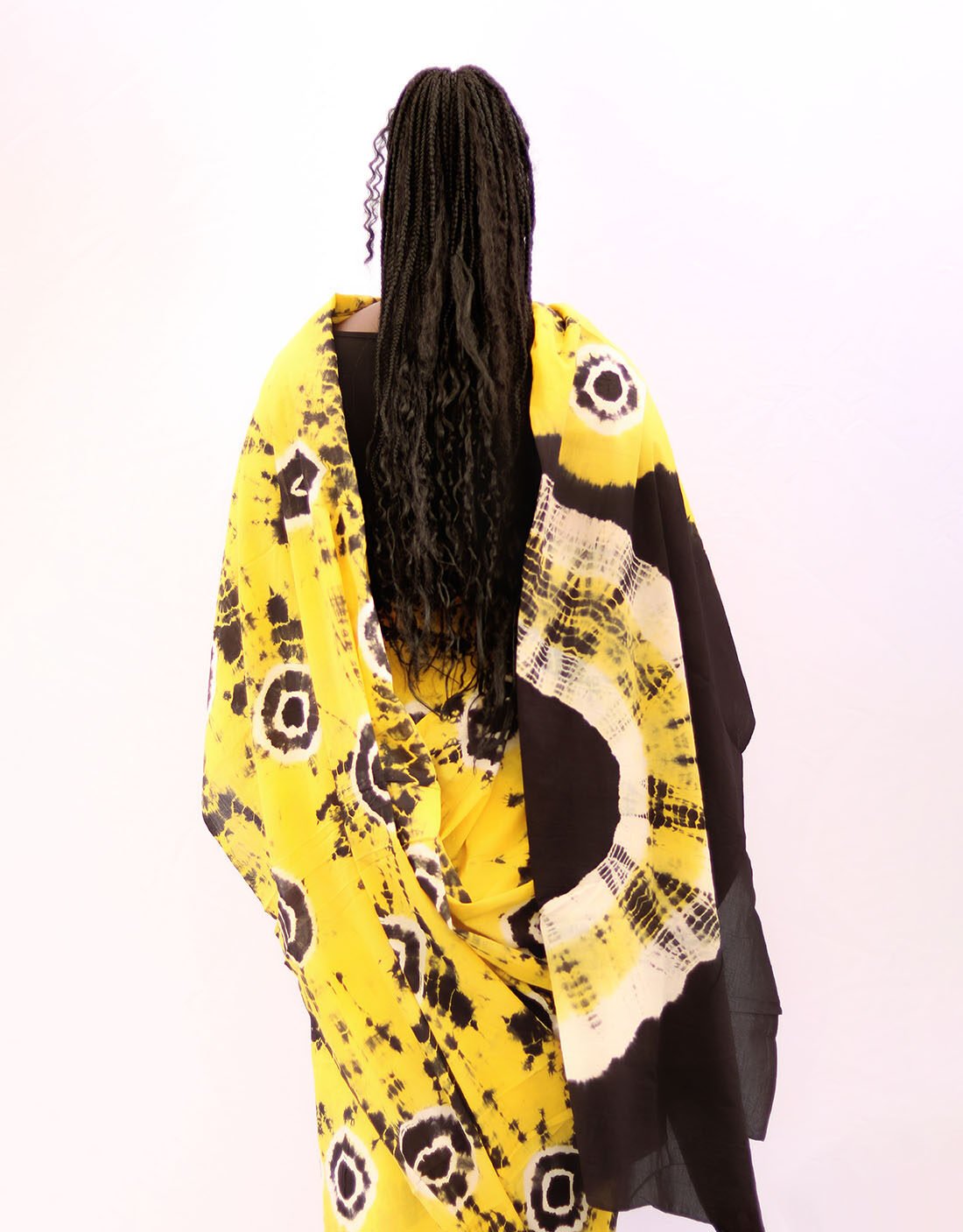 Amani Yellow Tie Dye Toub - Image 3