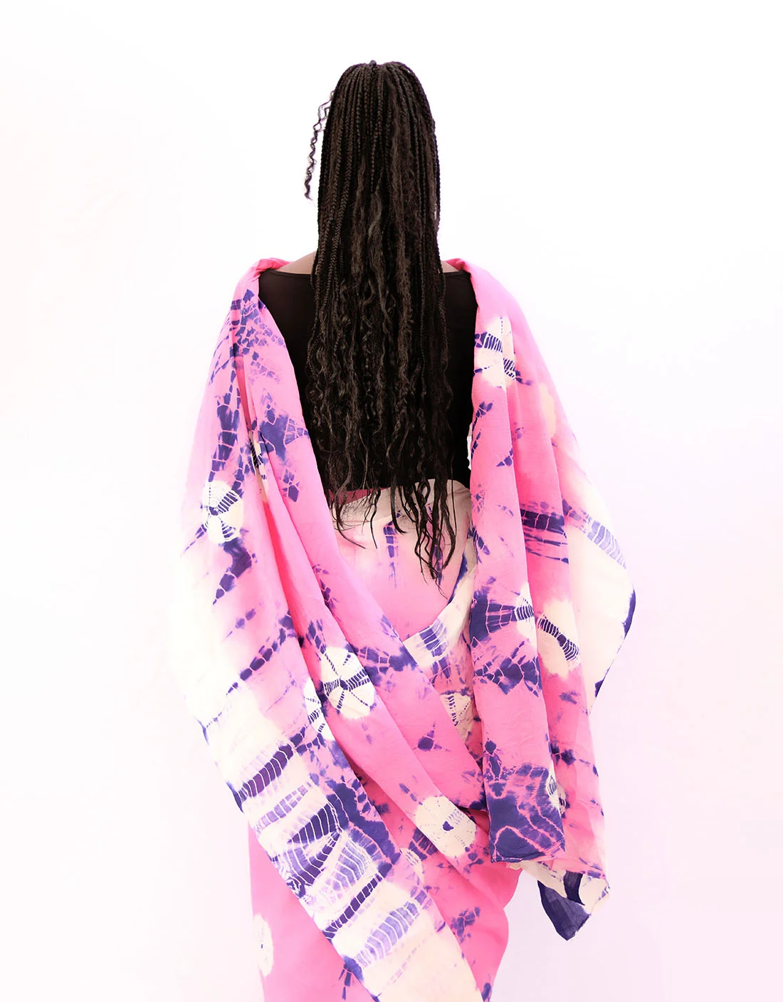 Raqiya Pink Tie Dye Toub - Image 3