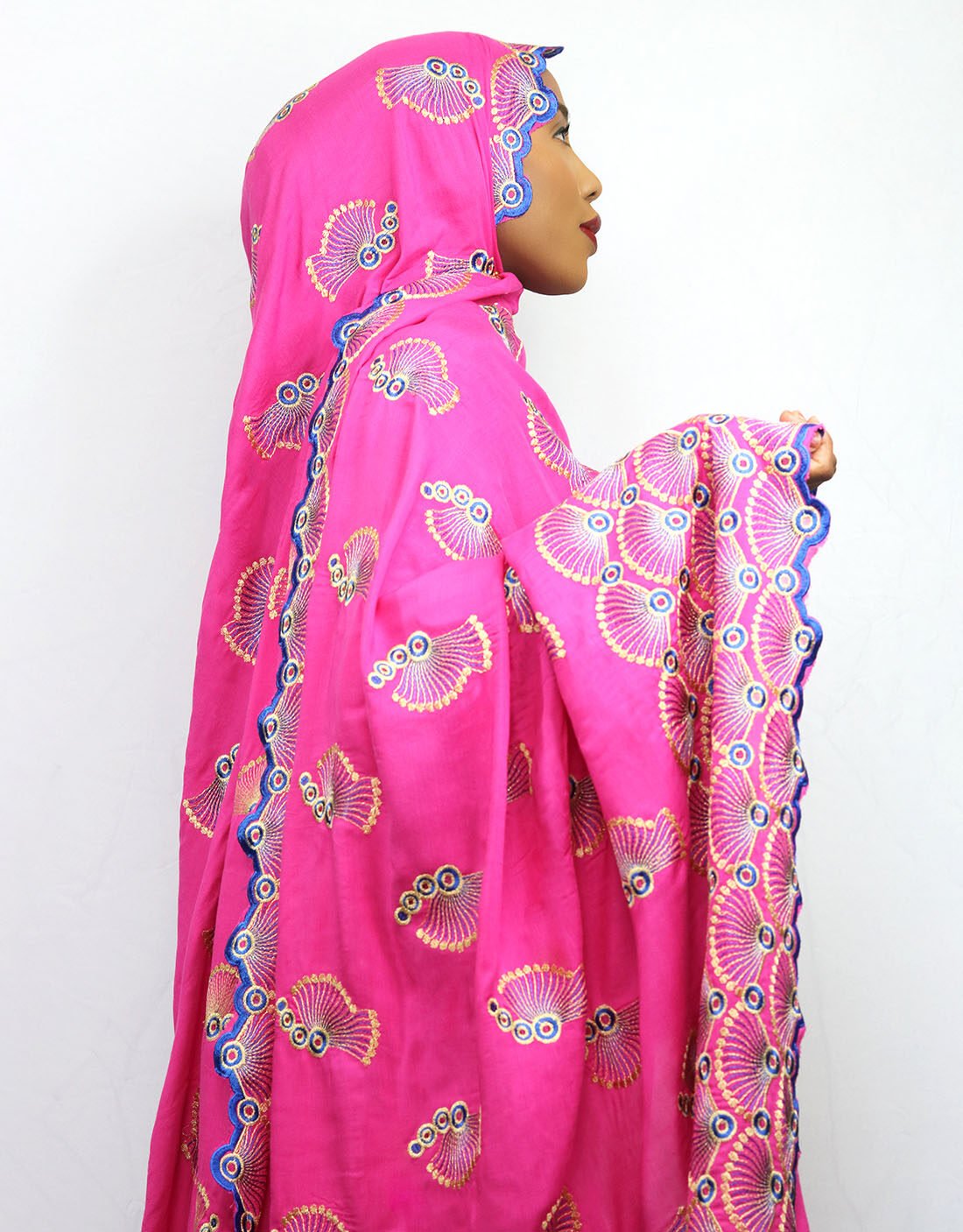 Aicha Pink Thick Toub - Image 3