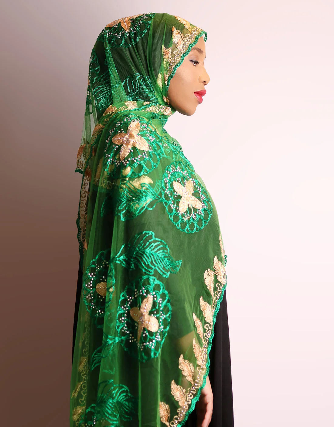 Zahra Green Mini Mayafi