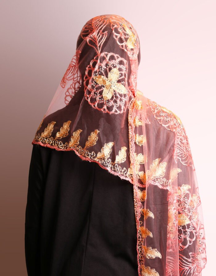 Delilah Peach Mini Mayafi - Image 2