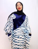 Tugu Blue Adire BouBou - Image 5