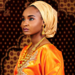 Light Gold African Raw Silk Scarf