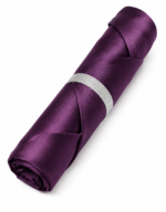 Purple African Raw Silk Scarf - Image 3