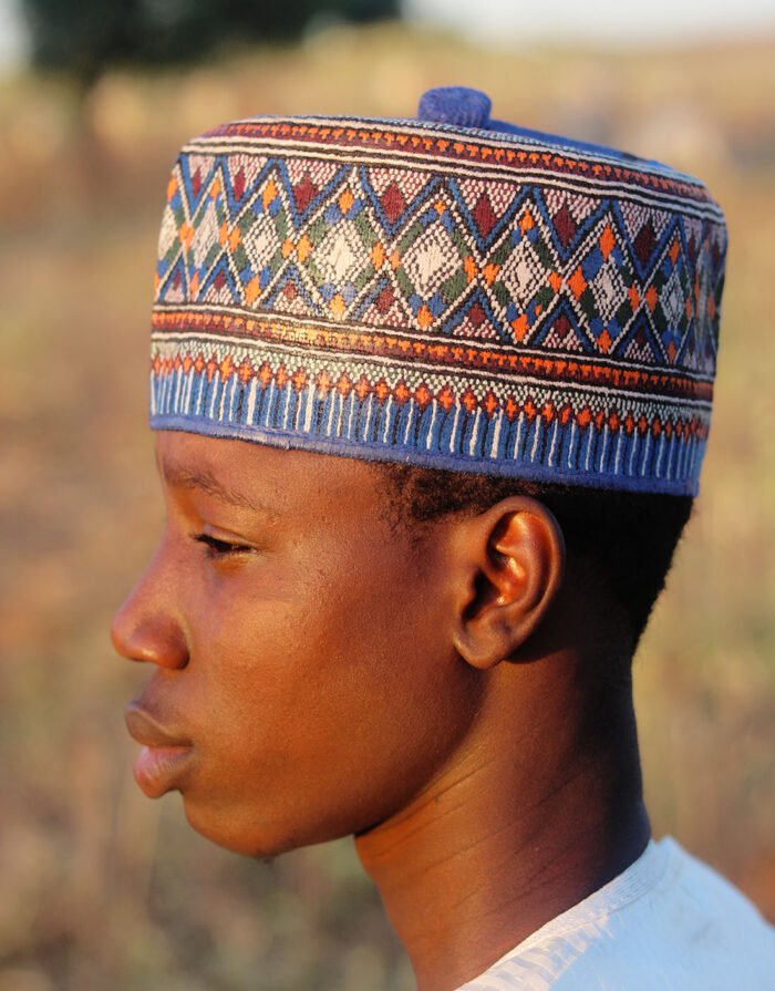 (Size: 22") Abdu Blue Hula - Image 2