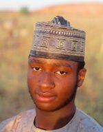 (Size: 22") Tijani Black Hula - Image 2