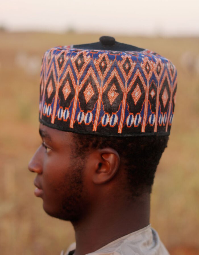 (Size: 22") Garba Orange Hula - Image 2