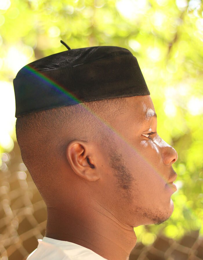 (Size 22") Rufai Black Osinbajo Cap - Image 2