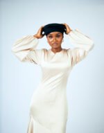 Amara Beige Dress - Image 4