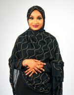 DJamila Black Maxi Mayafi - Image 3