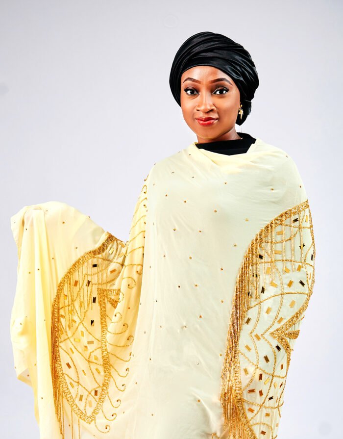 Hawa Yellow Maxi Mayafi - Image 2