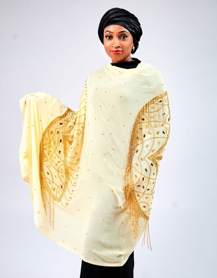 Hawa Yellow Maxi Mayafi - Image 4
