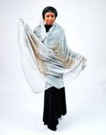 Sania Gray Maxi Mayafi - Image 3