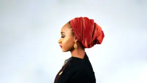 Sonjiki Hira Orange African Turban Homepage