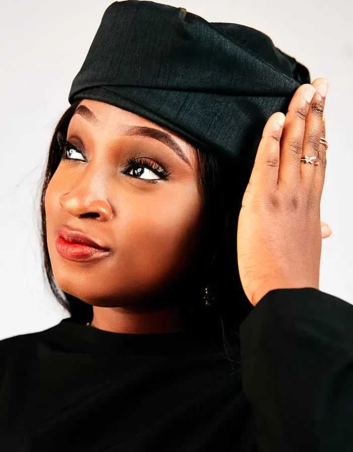 Zara Black African Turban - Image 2