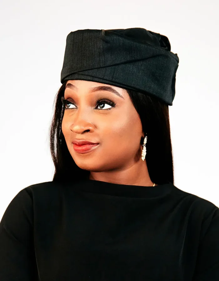 Zara Black African Turban - Image 4