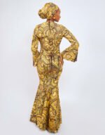 Aida Yellow-Brown Co-Ord - Image 3