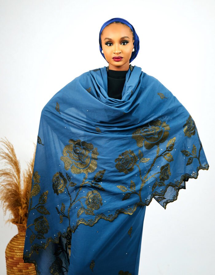 Nafisa Blue Toub - Image 3