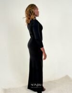Shatu Black Dress - Image 2