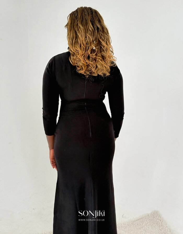 Shatu Black Dress - Image 3