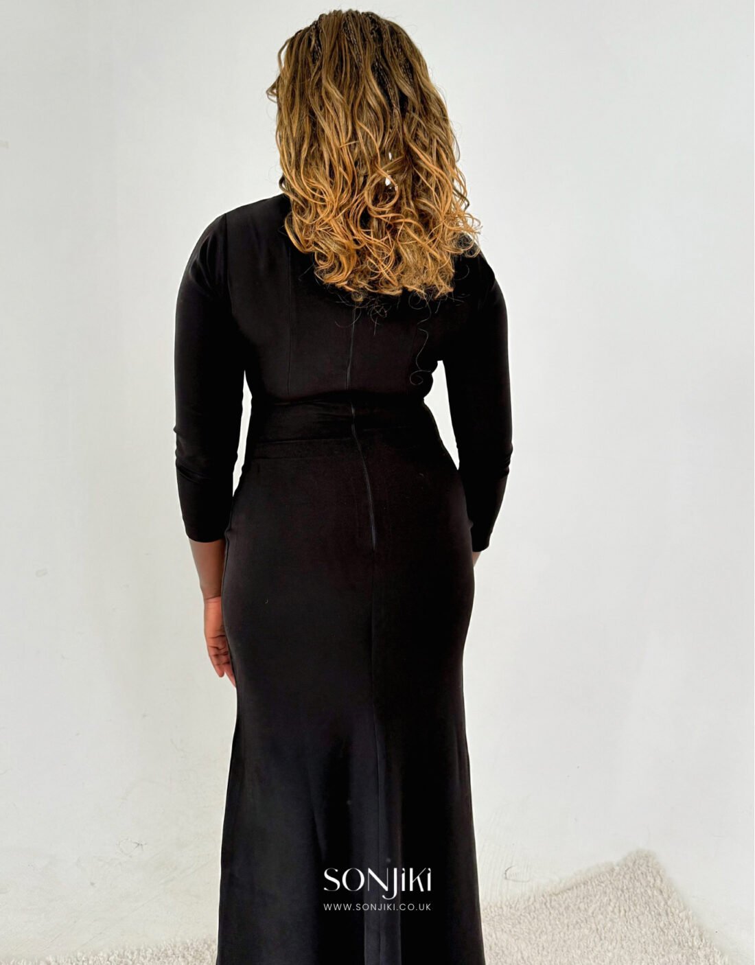 Shatu Black Dress - Image 3