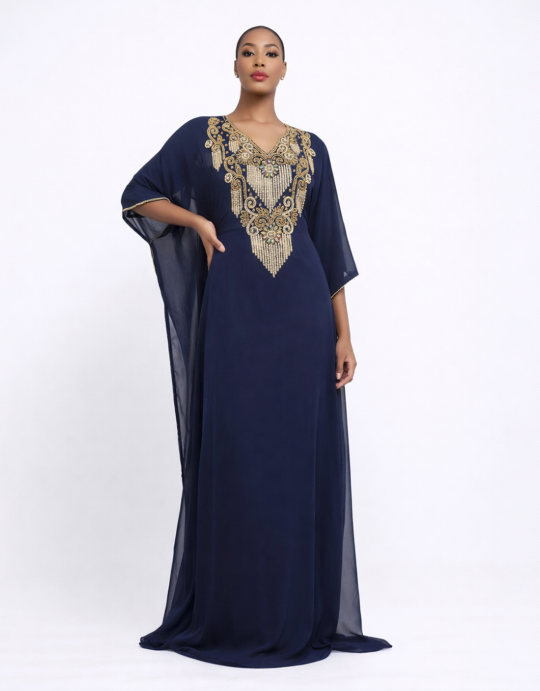 Maysa Blue Kaftan