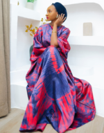 Rukayya Blue Boubou & Turban Set