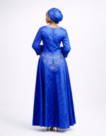 Asiya Blue Gown - Image 2