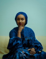 Raihaanah Blue Adire Boubou Set - Image 3