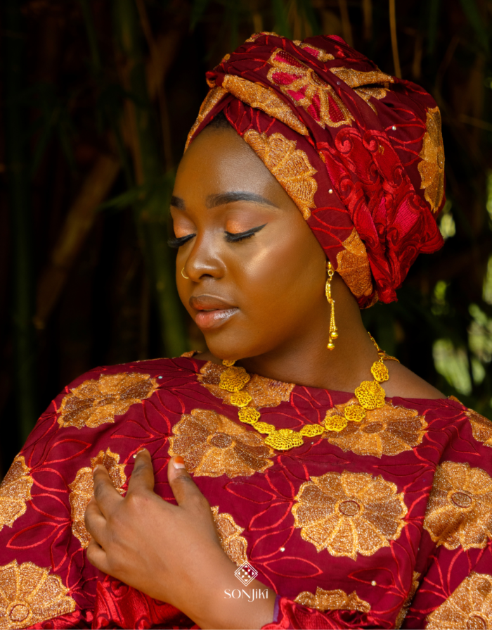 Gimbiya Red Gown - Image 5