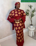 Gimbiya Red Gown - Image 8