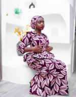 Tahliyah Plum Peplum Set