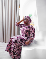 Tahliyah Plum Peplum Set - Image 4