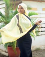 Mahbuba Yellow Mayafi - Image 10