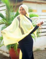 Mahbuba Yellow Mayafi - Image 7