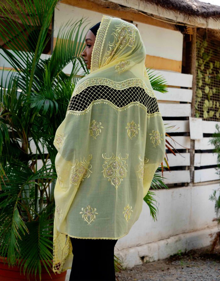 Mahbuba Yellow Mayafi - Image 4